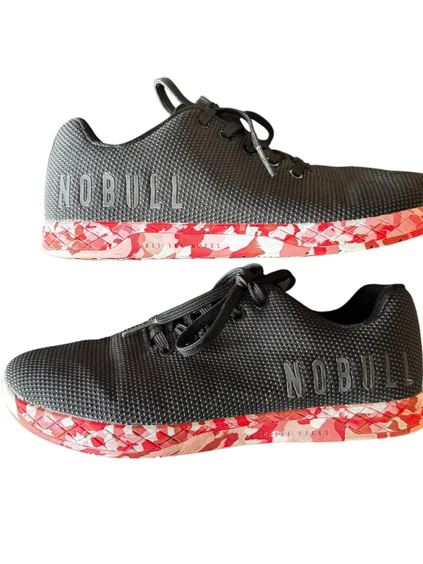 NOBULL- Black Floral Training Shoes Sneakers Women’s 9.5 Men’s 8 - Image 7
