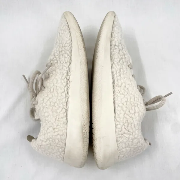 Allbirds Wool Sneakers Runner Fluffs White Merino Wool Athletic Shoes US Size 9 - Image 3
