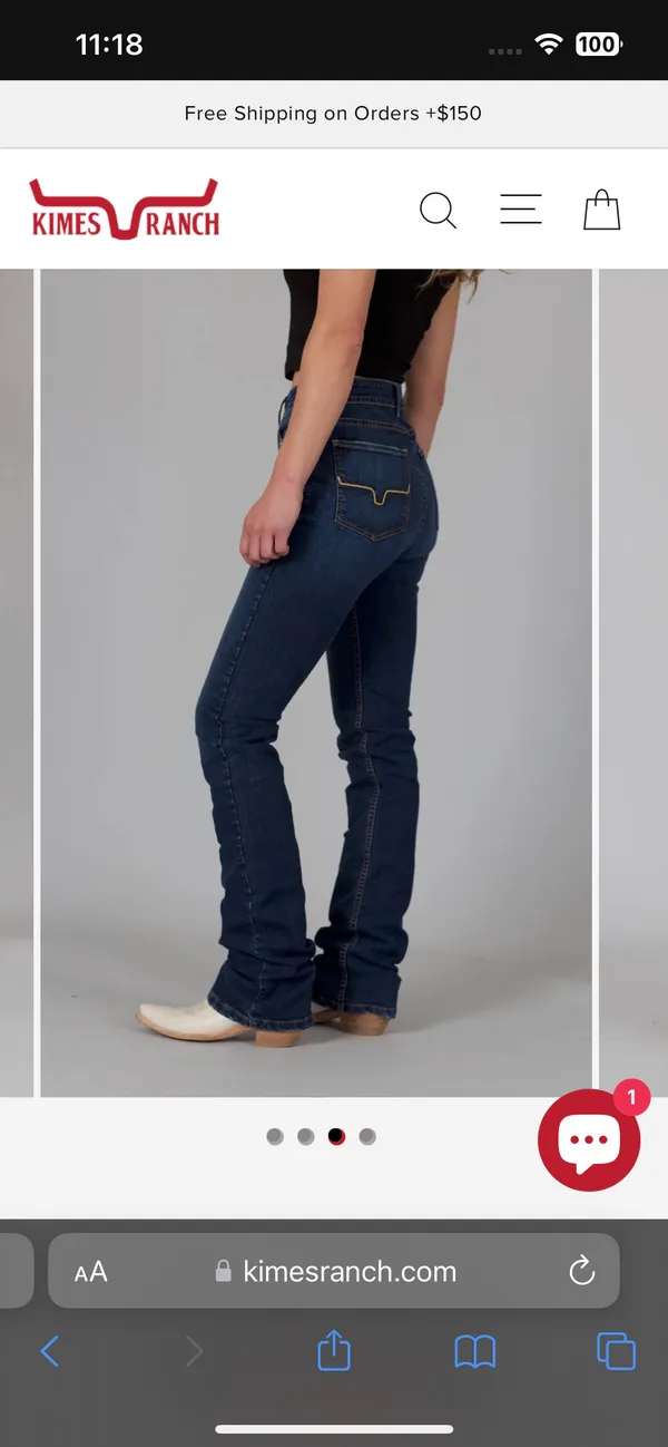 Kimes Ranch Western Jeans - Image 2