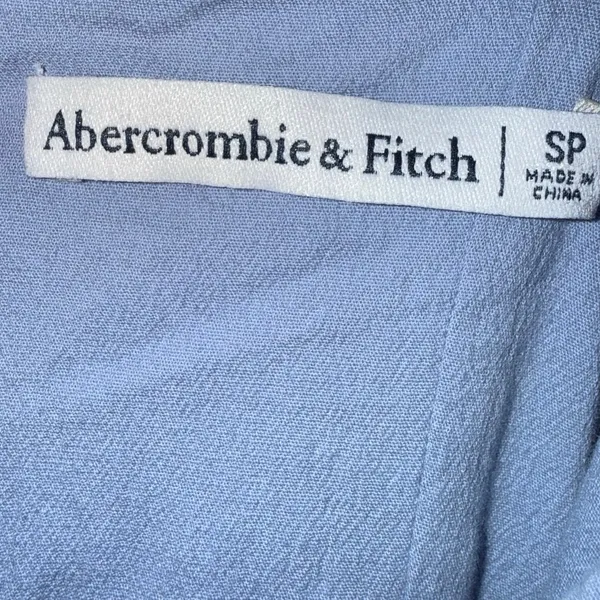Abercrombie and fitch The A&F Mila Midi Dress corset lilac blue size SP spring - Image 4