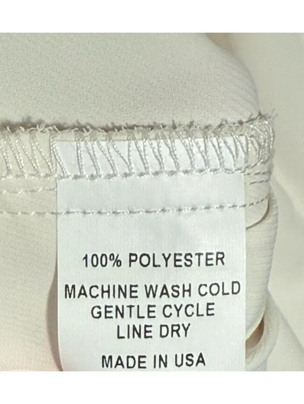 Amanda Uprichard Calabra Dress, Ivory, size small - Image 6