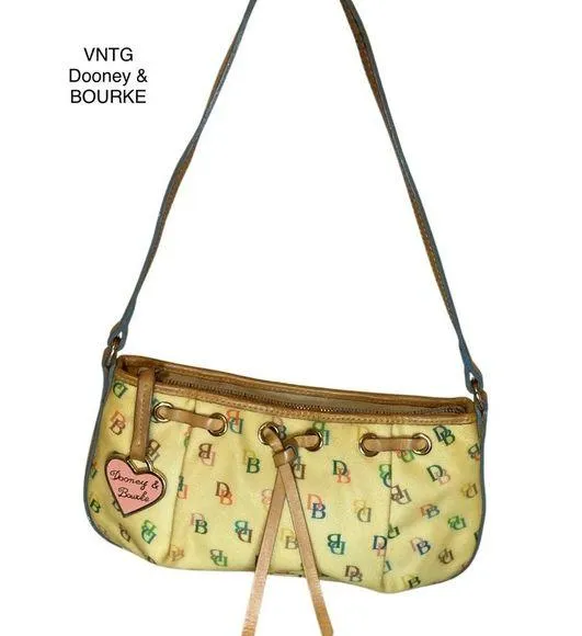 VNTG DOONEY & BOURKE H3 44475 tote Shoulderbag small purse - Image 2