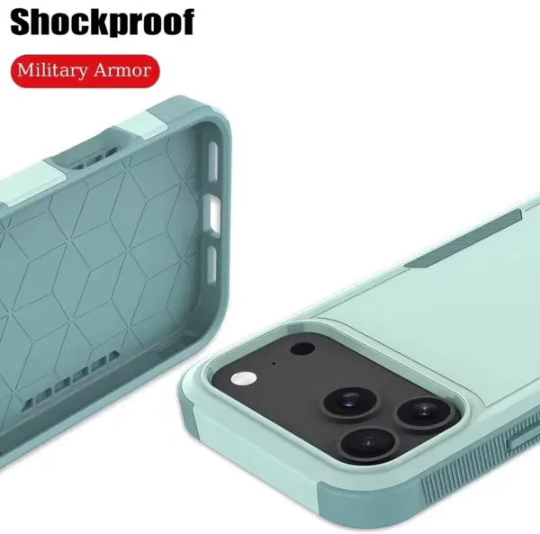 iPhone 18 Pro max brand new tough military-grade commander series defender case - Image 4