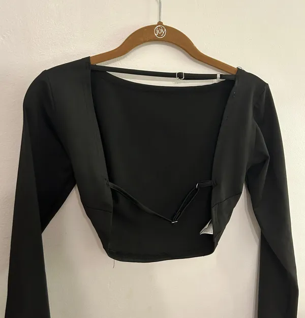 Edikted Rhinestone Crop Top - Image 3