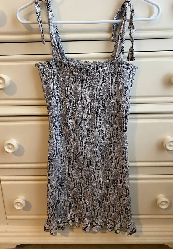 EXPRESS Snake Print Dress - Image 2