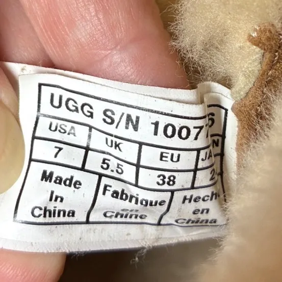 UGG Australia Chickaree Lace Up Moccasin Shearling Suede Ankle Boot Chestnut 7 - Image 11