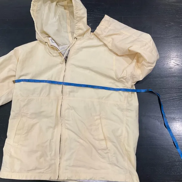 TOMMY BAHAMA‎ LIGHT YELLOW WINDBREAKER JACKET - Image 6