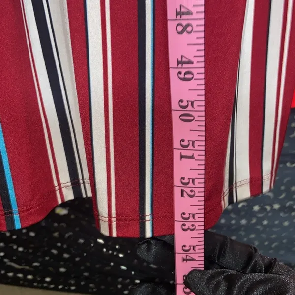 Pink lily red stripped jumpsuit - Image 9