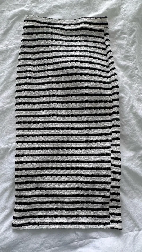 Striped Midi Skirt Multiple - Image 3
