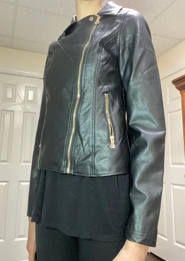 Missguided TALL faux Leather Jacket - Image 6