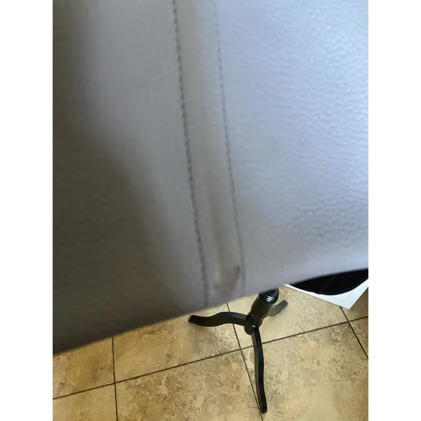 Cole Haan Village II Marcy Market Tote Bag Purse Pebbled Leather‎ Light Blue - Image 7