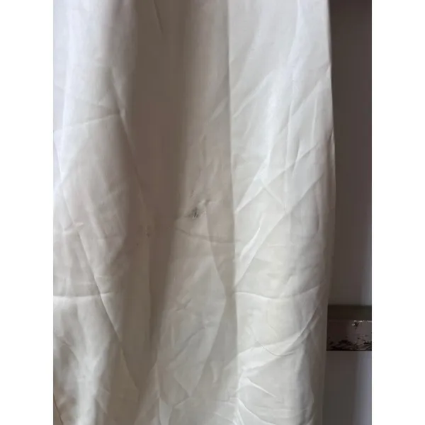 Camila‎ Coelho Champagne Satin Halter Midi Dress Ivory Slip NWT Small - Image 3