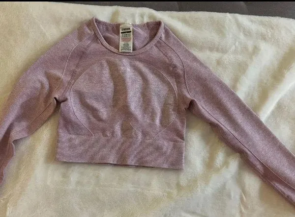 Flex Sports Long Sleeve Crop Top - Image 2