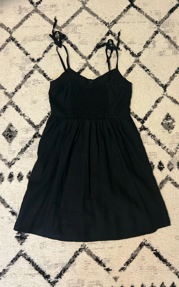 Aerie Short Linen Summer Dress - Image 2