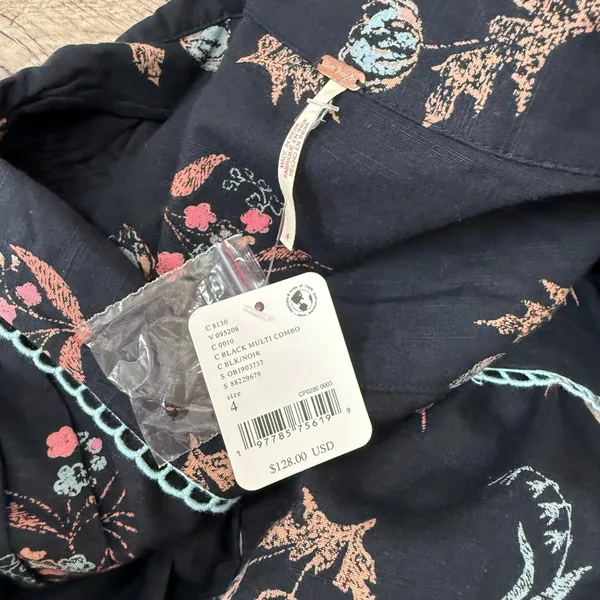 Free people Good Things Romper size 4‎ NWT - Image 6