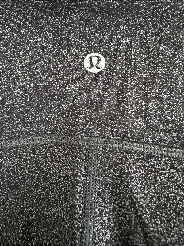 Lululemon Train Times 7/8 Pant 25” Size 4 Luminosity Foil Black Silver W5AX4S - Image 5