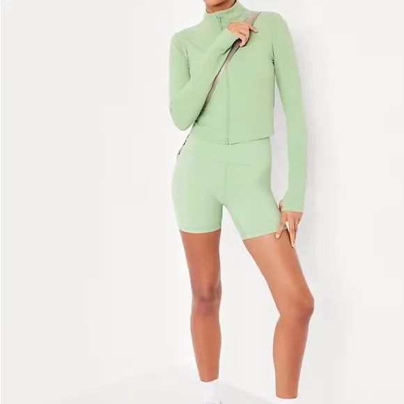 New Old‎ Navy StudioSmooth Crop Full Zip - Image 3