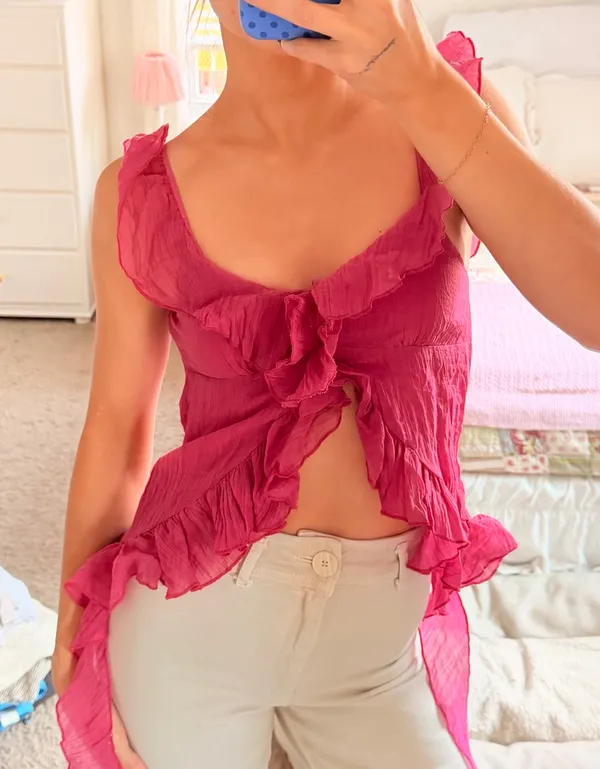 Peppermayo Ruffle Top  - Image 2