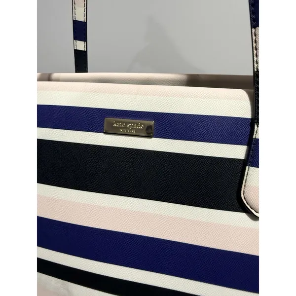 Kate‎ Spade Kaylie Baby Bag Laurel Way Stripe Diaper Bag - Image 5