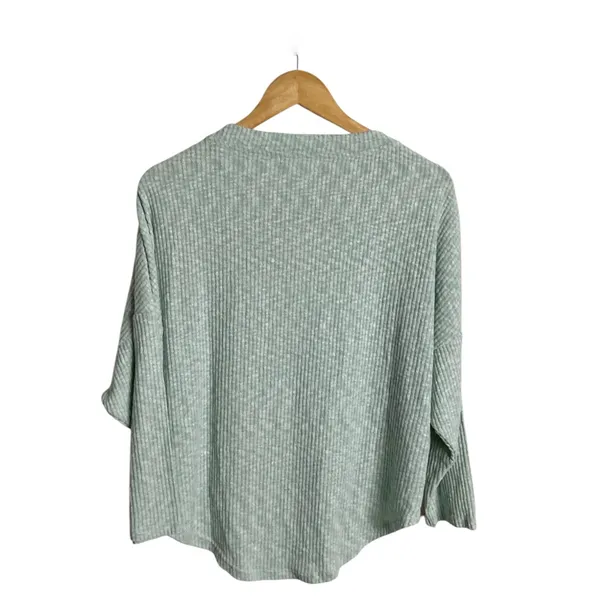 Oli & Hali Raglan Rib Knit‎ Top Size XS New - Image 3