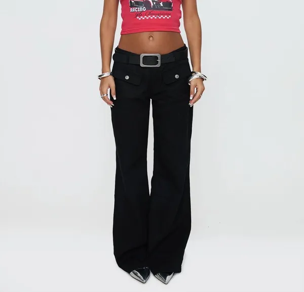 Edikted Cargo Low-Rise Pants - Image 2