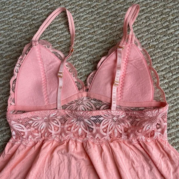 Daisy Fuentes coral Lace Top - Image 4