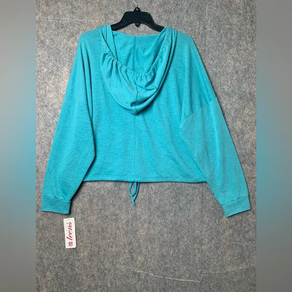 NFL Women Juniors Size Large Miami Dolphins Football Pullover‎ Hoodie NWT - Image 6