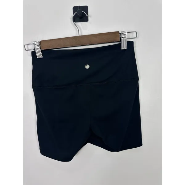 Yogalicious Shorts Womens‎ XS Black High Rise Biker Yoga Athletic Workout - Image 3