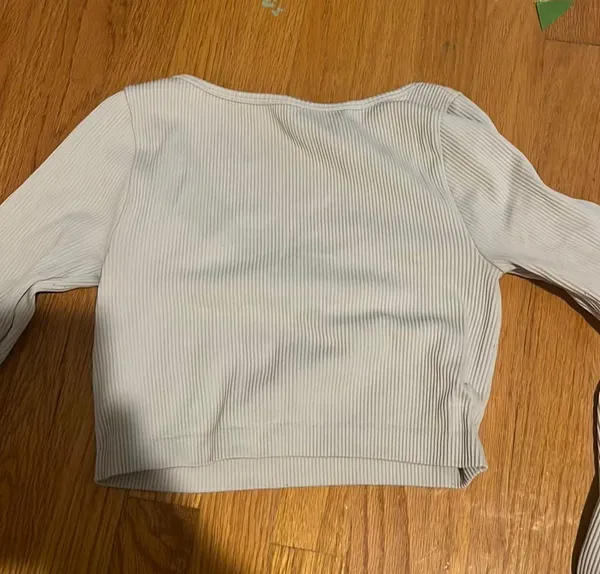 Garage Essential Ribbed Long Sleeve Tee - Image 2