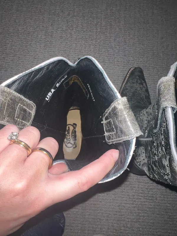 Cowboy boots Black Size 6.5 - Image 10