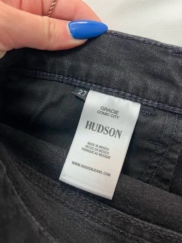 Black Hudson Jean Shorts - Image 3