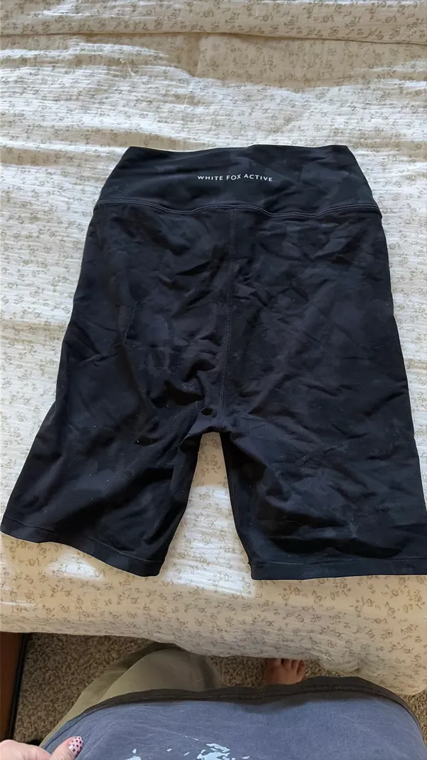 White Fox Boutique Biker Shorts - Image 3