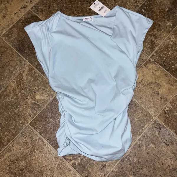 Cotton On Iced Marine Asymmetric Short Sleeve - Image 2