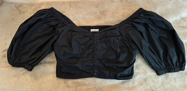 Abercrombie Cropped Blouse - Image 2