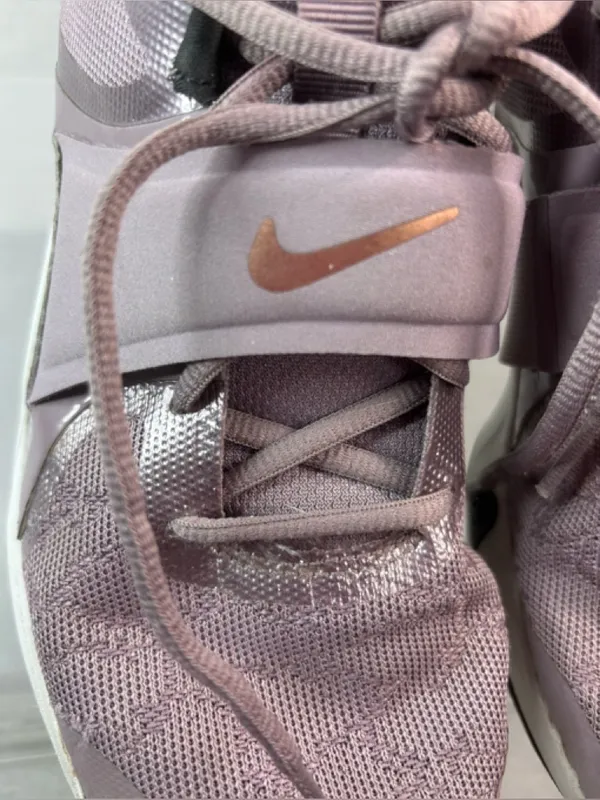 Nike Crew 10 Women's Mauve Cross-Training Sneakers w Rose Gold Swoosh - Image 3