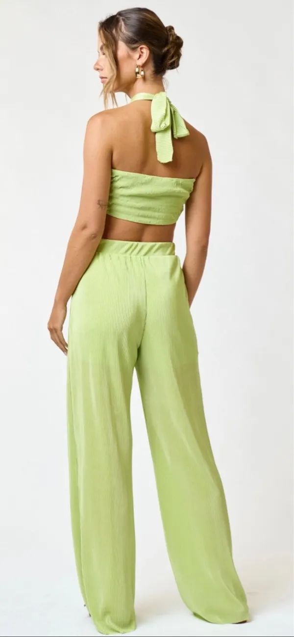 Two piece set Green Size M - Image 3