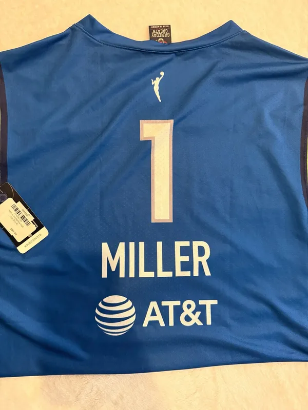 Gameday Greats Diamond Miller #1 Minnesota Lynx WNBA Explorer Edition Jersey - Image 5