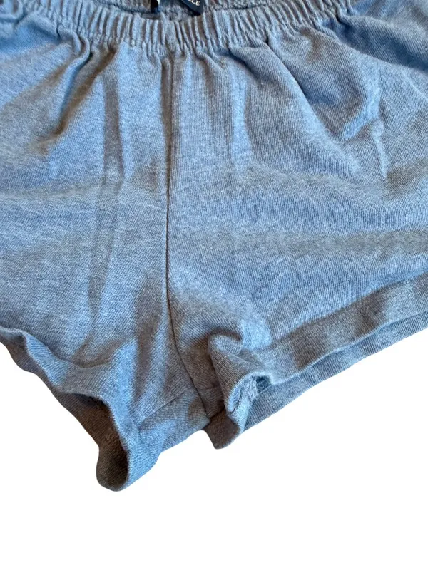 Brandy Melville Blue Lounge Shorts Comfy Casual Stretch Comfortable One Size - Image 3