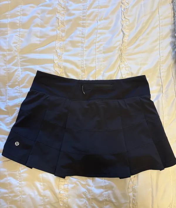 Pace Lululemon Rival Skirt Black - Image 4