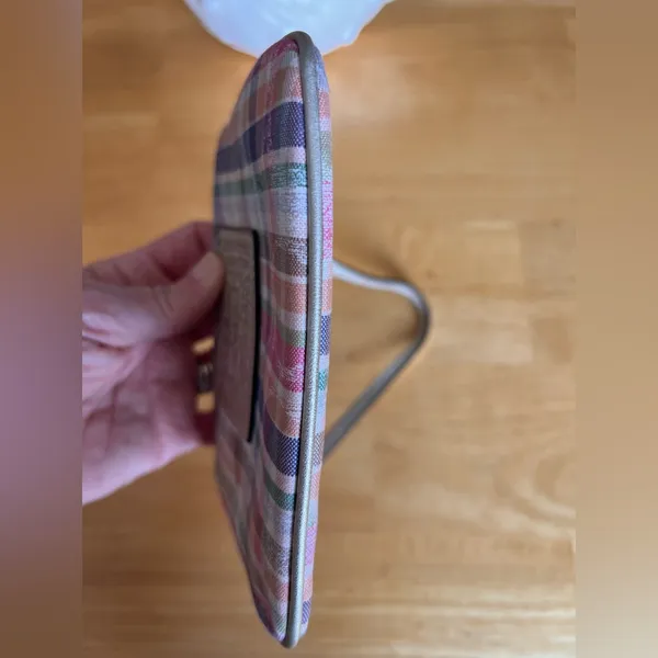 Coach Multicolor Plaid Wristlet - Image 6