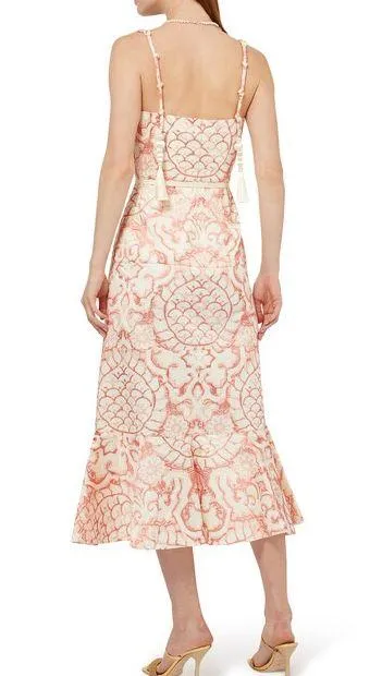 Alexis Pink Nolana Midi Dress - Image 3