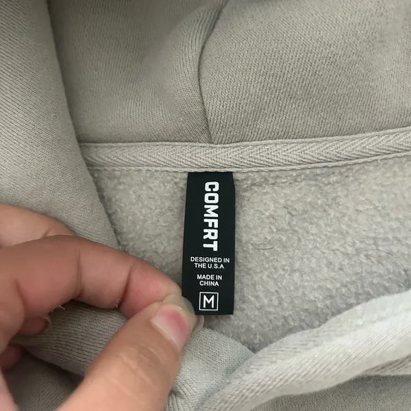 Comfrt Tan Sand hoodie - Image 2