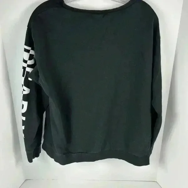 Divided by H&M Deadly Long Sleeve t-shirt - Black-‎ Size Large - Image 3