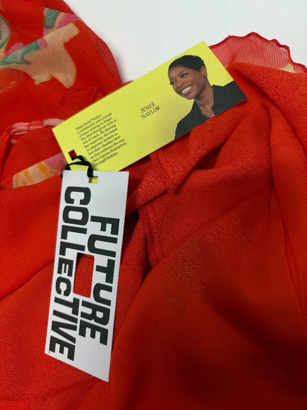 Future Collective‎ Ruffle Ankle Length Dress - Size L - NEW With Tag in Bag. - Image 8