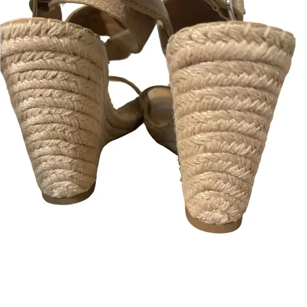Steve Madden Womens Uri Ankle Strap Espadrilles Wedge Heels‎ size is 9.5 - Image 3
