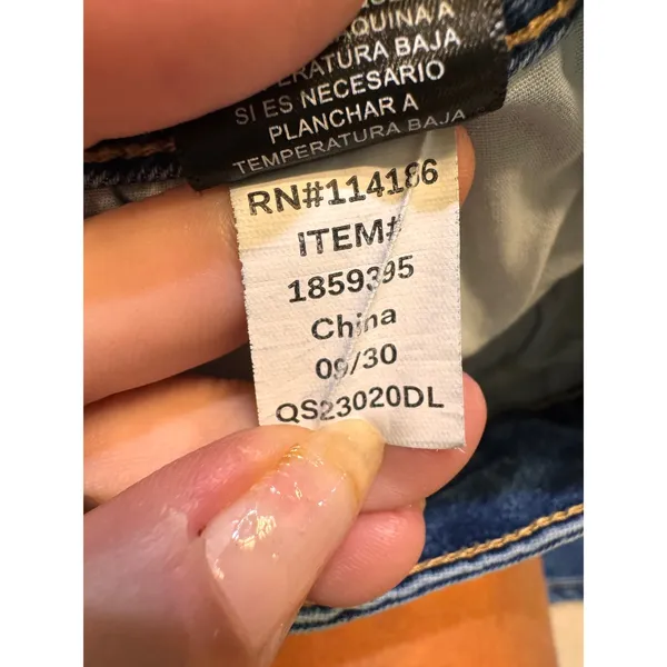 Frye Womens High Rise Straight Leg Jeans Medium Wash Blue Size 2/26 - Image 7