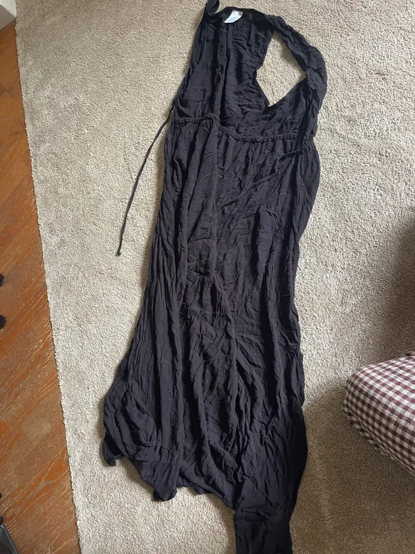 Black swim suit cover up - Image 4