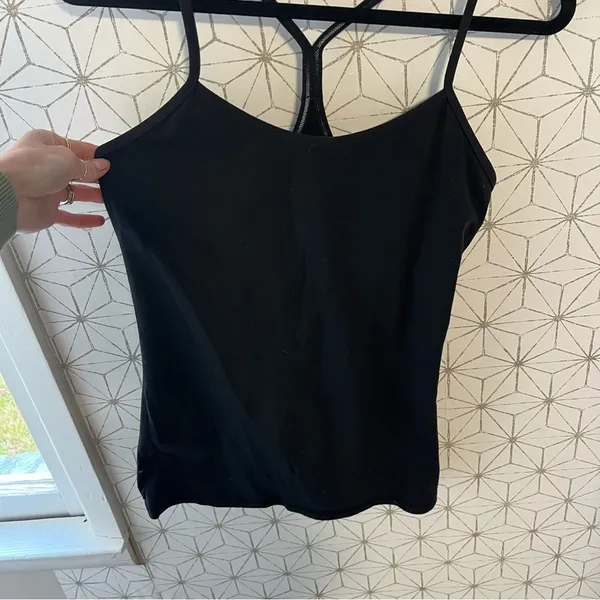 Lululemon Power Y Tank Black - Image 2