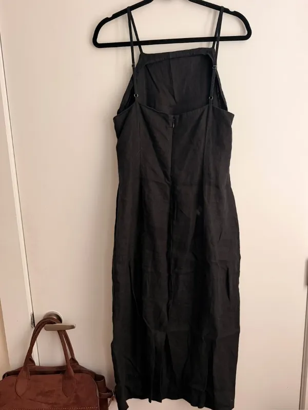 Madewell Goldie Midi Dress in 100% Linen - Image 3