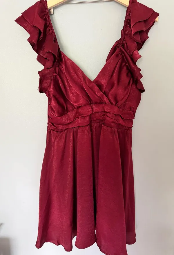 Altar’d State Sylvia Flutter Sleeve Dress - Image 3